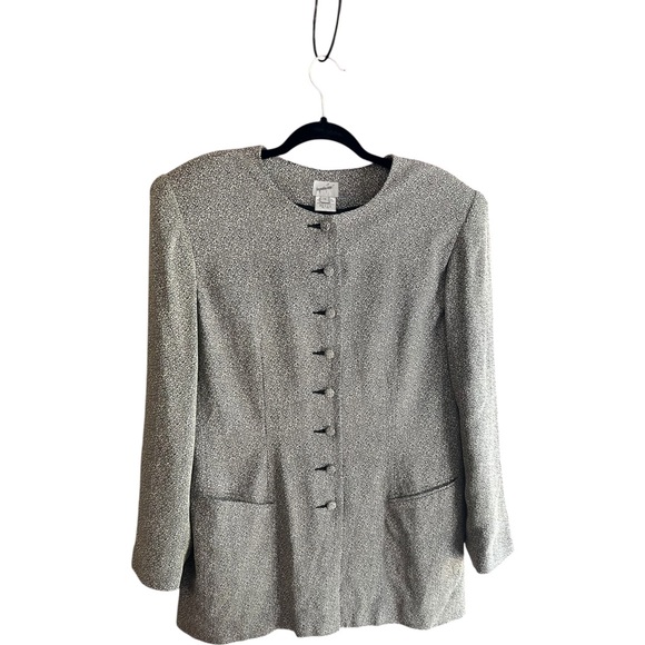 Jacqueline Ferrar vintage blazer Sz 14 - Picture 1 of 8